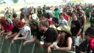 CURSED BY THE FALLEN @ NOVAROCK // RED BULL BRANDWAGEN STAGE 2014