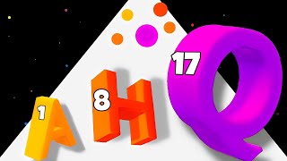 Type Spin ' Letter 3D Run - Letter Game ( Freeplay, Version 01 ) screenshot 2