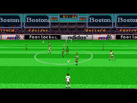 Tony Meolau0027s Sidekicks Soccer - 4K Mode 7 - SNES - bsnes HD - i7 2600 - gtx970