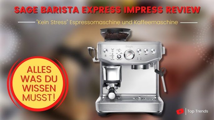 Probamos The Barista Express Impress, la cafetera manual asistida con la  que sentirte como un profesional