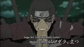 EDO MADARA VS EDO HASHIRAMA | PERTEMPURAN NARUTO