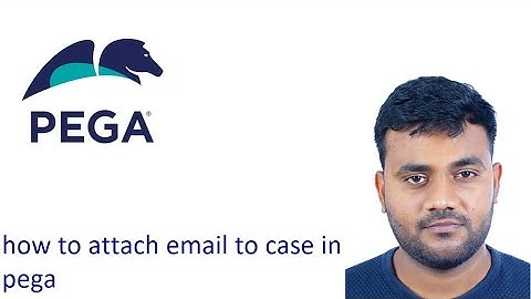 #pega #training | how to attach email to case in pega 8.6