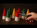 Tuvalet Kağıdı Rulosu ve Yün İp İle Yapılabilecek Harika Bir Fikir / Recycling crafts