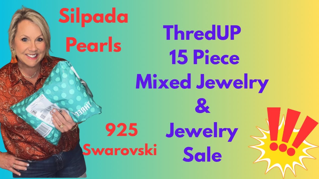 ThredUP 15 Piece Mixed Jewelry & Jewelry Sale 