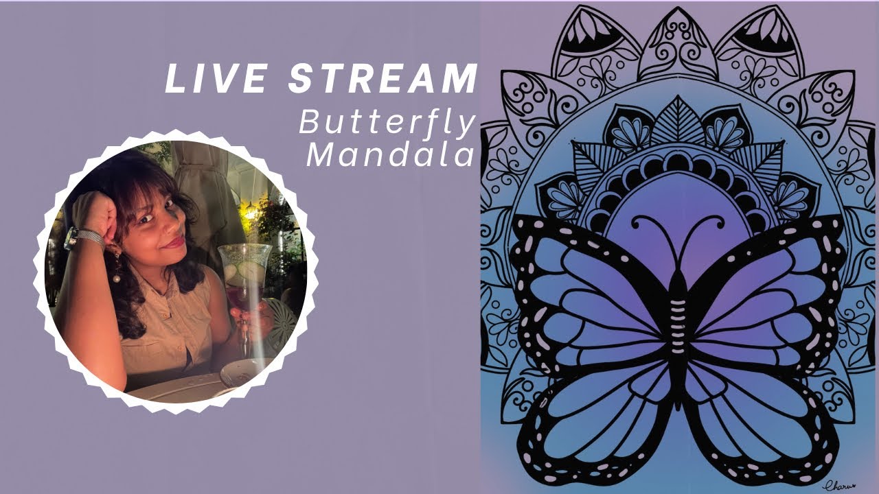  Butterfly Mandala | Procreate 🦋🥰