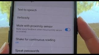 Samsung Galaxy S9: How to Enable / Disable Mute With Proximity Sensor screenshot 3