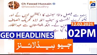 Geo Headlines 02 PM | 12th February 2021