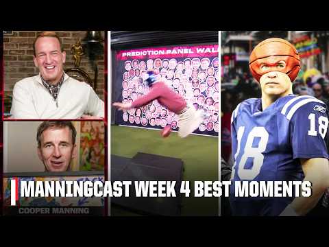 BEST MOMENTS from Week 4 with Peyton and Eli | ManningCast