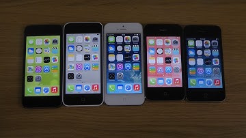 Apple iPhone 5S/5C/5/4S/4 iOS 7.0.4 Jailbroken - Spotlight Search Lag Test