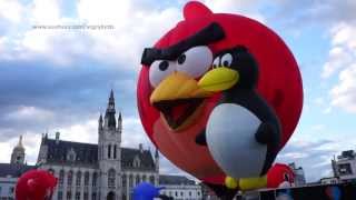 Angry BIrds Hot Air Balloon at Belgium