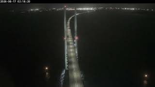 Overcast Night Drizzle Over Kastrup, Copenhagen