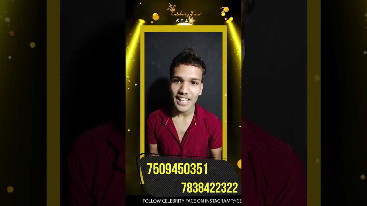 Celebrity Face Star Season 05 Audition Introduction of Jayesh