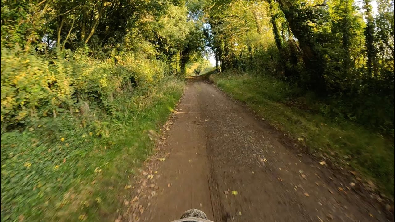 Continental Conti-Attack SM Evo, test on DRZ400SM, Fosse Way near Grittleton 04/10/24