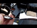 Taotao ATM150-A Evo scooter - high friction brake cable - rear brake cable adjustment