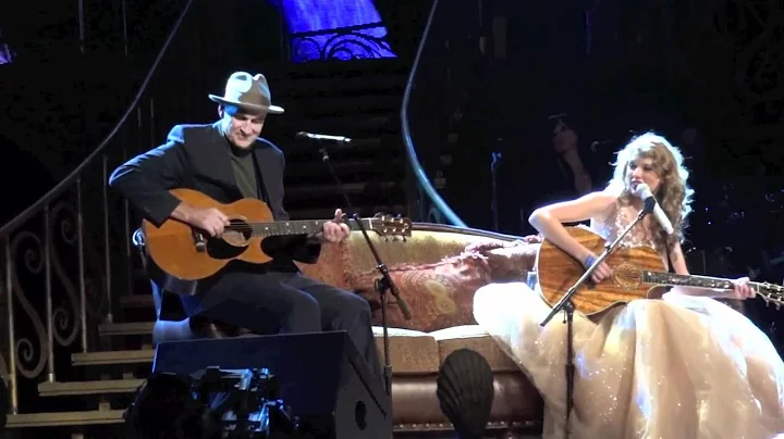 Taylor Swift James Taylor Fire and Rain New York C...