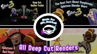 All Splatoon 3 Deep Cut Animations and Renders Made By SPL_Hairball