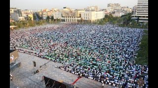 Bajrami ne Tiranë me pamje ekskluzive: Gëzuar! Eid Prayer in Albania!