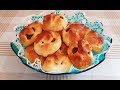 Пасхальная выпечка!Плюшечки с фруктовой начинкой!