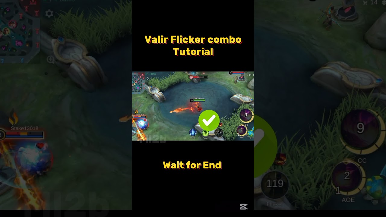 Valir flicker Combo Tutorial Mobile legends 