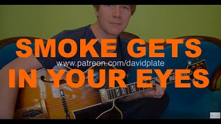 SMOKE GETS IN YOUR EYES (J.Kern) - David Plate - Guitar