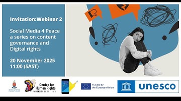 Webinar II: Social Media 4 Peace (SM4P) Project , South Africa