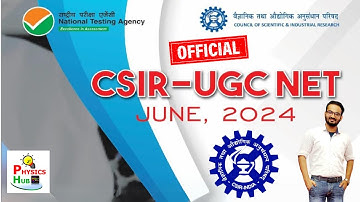 What is new in CSIR-NET 2024 June Examination? @physicshub