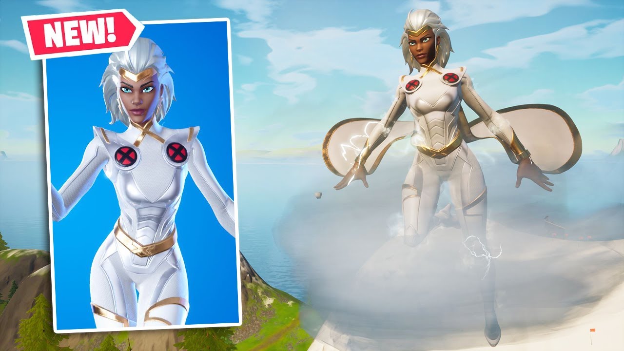 NEW STORM Skin Gameplay in Fortnite! YouTube