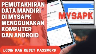Cara Login dan Aktivasi My SAPK BKN di Komputer dan Android
