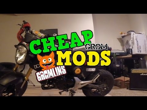 Honda Grom | Cheap DIY Mods (MSX 125)