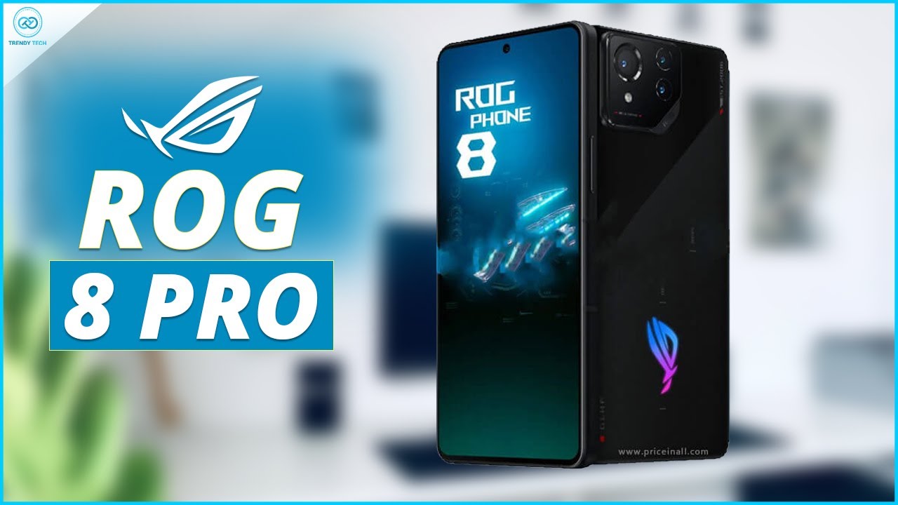 Asus' Gaming ROG Phone 8 (Pro) Design and Beefier Specs Leaked