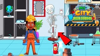 My City : High school - Can you find the Dancing Skeleton? screenshot 4