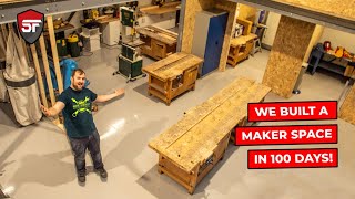 We Built a Maker Space in 100 Days!