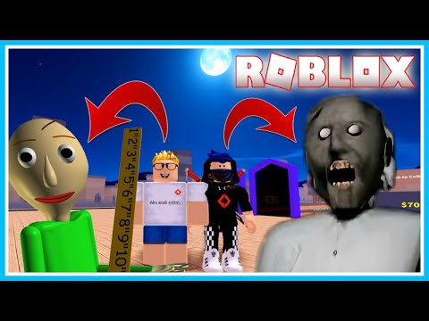 bang cupu masuk lab rahasia nenek granny roblox bang cupu youtube