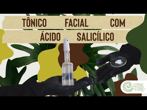 Vídeo: Como fazer um soro BHA de ácido salicílico (com fotos)