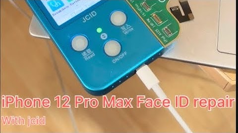 iPhone 12 Pro Max Face ID repair with jcid tag, step by step
