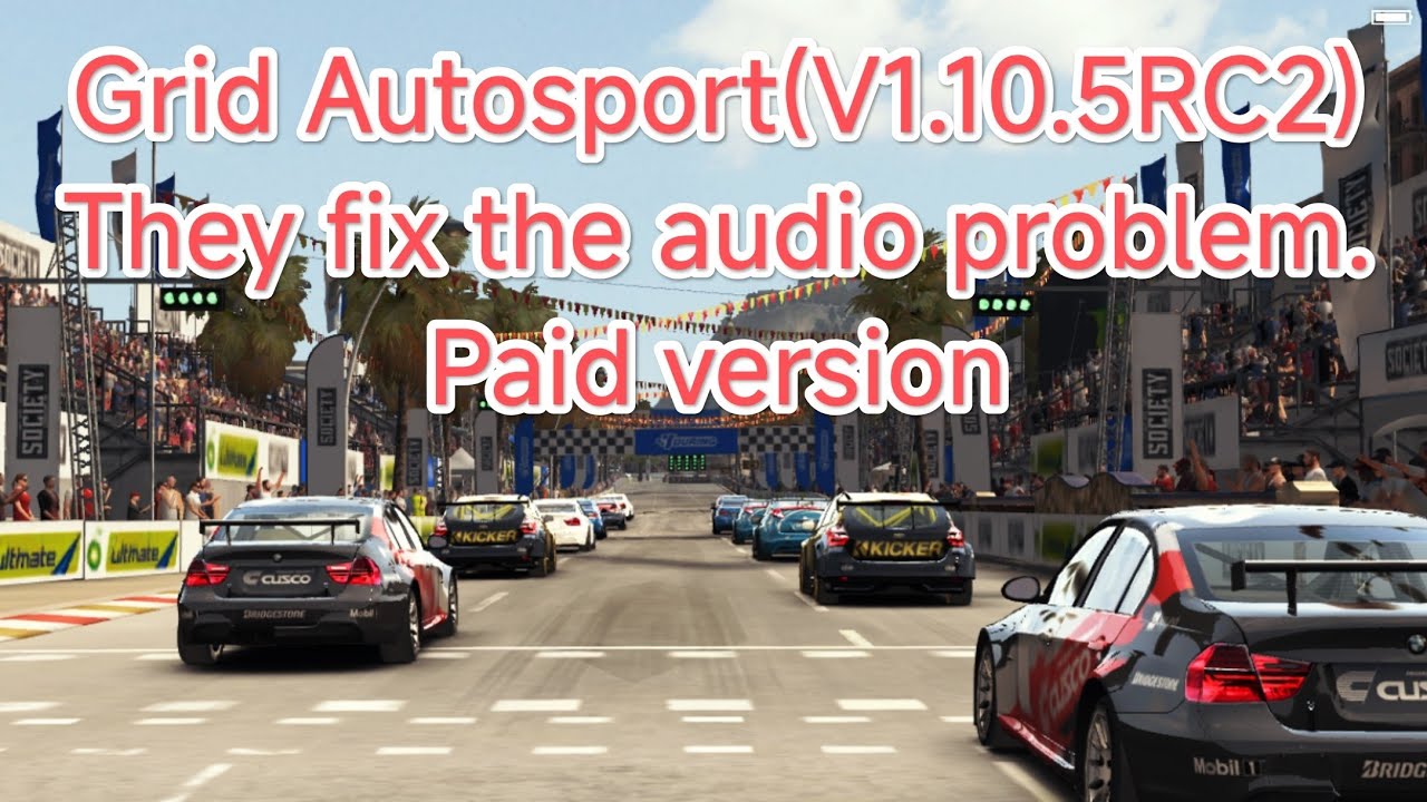 Grid Autosport audio problem fix for Xiaomi device.