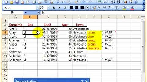 AM 4523 Using comments Microsoft Excel 2003 ECDL Advanced ITQ3