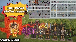 Full Pack Brutal Legend Awal Fase 1 Sampai Fase 4 Ending!! | ᴍɪɴᴇᴄʀᴀғᴛ ʀᴇᴠɪᴇᴡ