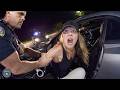 Entitled Karen Argues With a Cop and Ends Up in Handcuffs | Karens Getting Arrested By Police