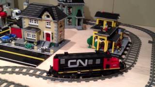 Basement Lego City layout update 3.  Roads, Roads, Roads