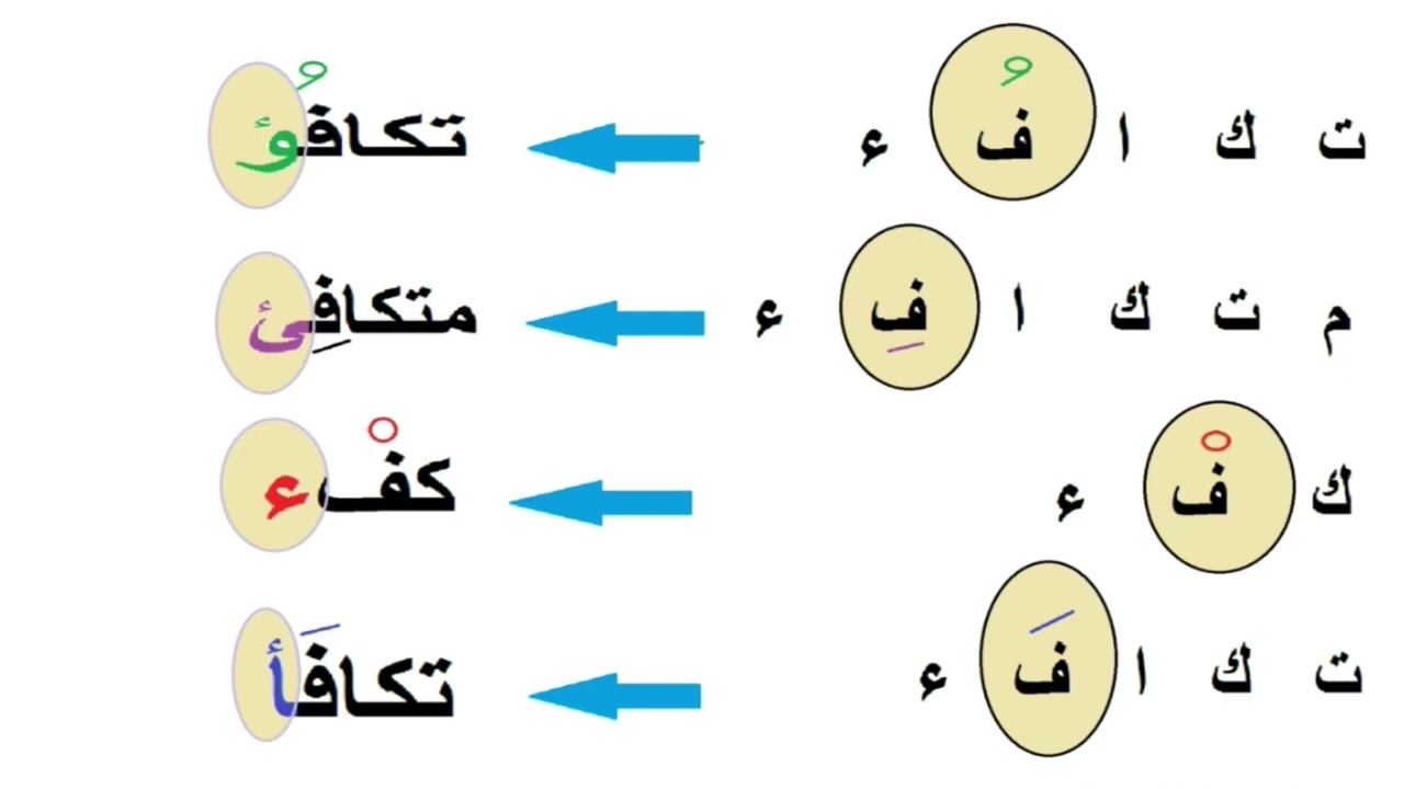 الهمزة +تمارين تطبيقية