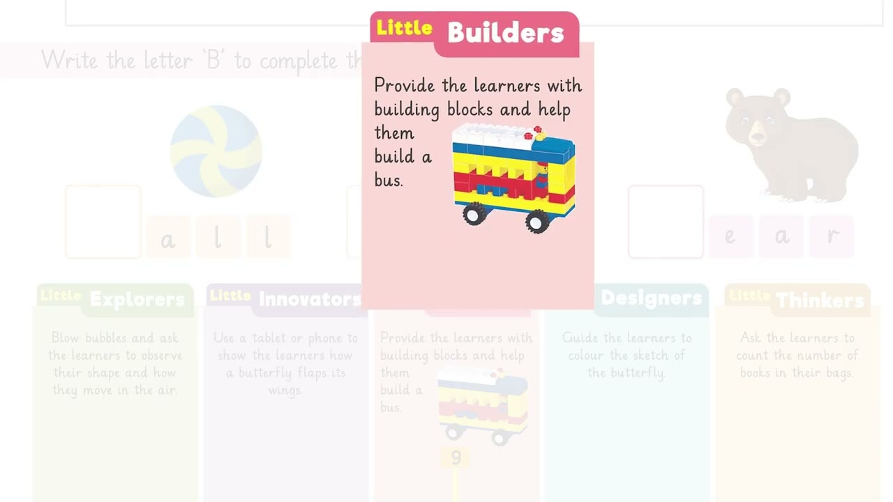 English for Kids 4+ | Letter Bb Teacher Guide | Phonics & Writing Practice