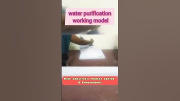 water purification workingmodel #waterfiltersystemproject #waterresourcemanagement #tlmideas #school