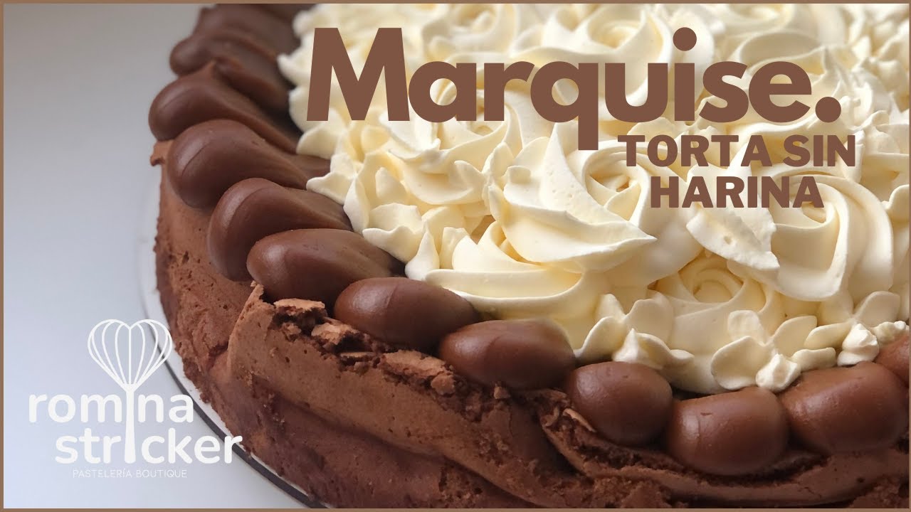 MARQUISE | torta sin harina + chantilli perfecta