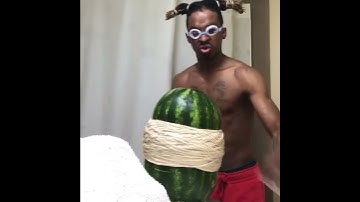 How Many Rubber-bands Does It Take For A Watermelon To Explode?
