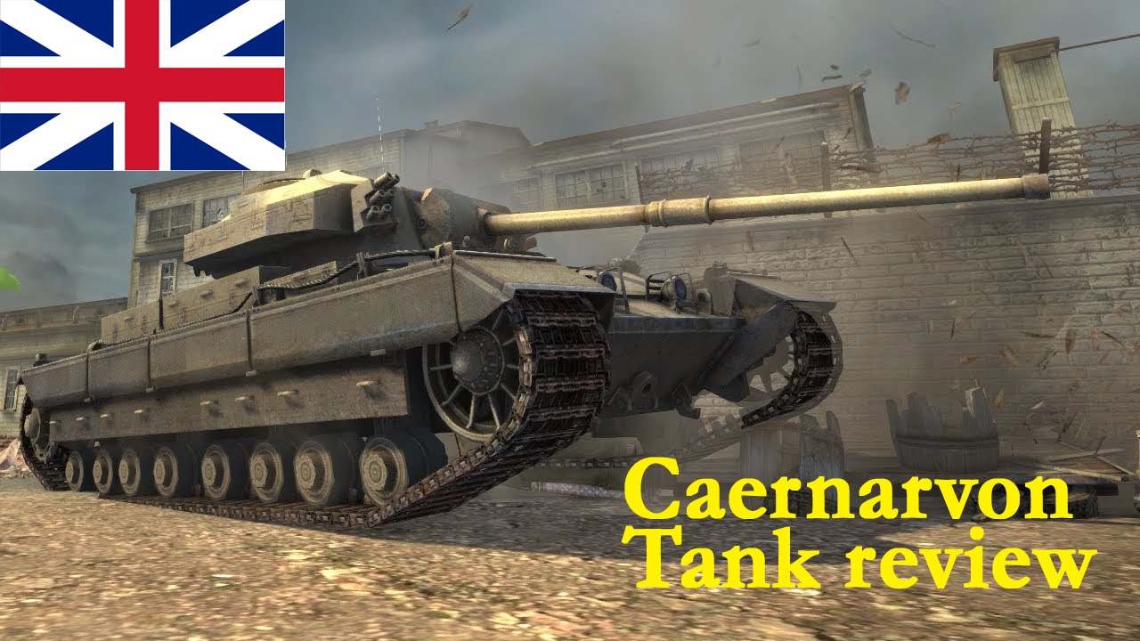 World of Tanks Xbox 1 Caernarvon tank review YouTube