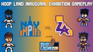 Hoop Land Inaugural Exhibition Broadcast: NY Empire @ LA Stars screenshot 3