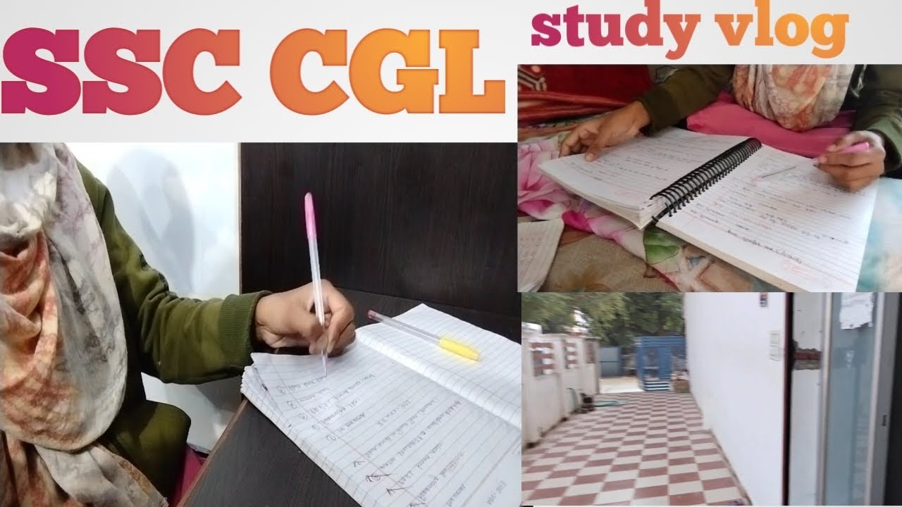 ssc aspirants life 🔥 || study vlog || daily study routine of ssc ...
