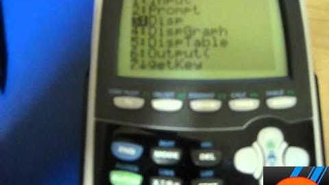 [Tutorial] TI84 Plus SE - Hello World Program 1