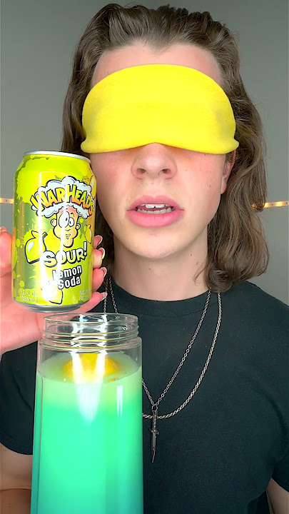 Yes OR No!? 🤤 (Extreme Sour Drink)